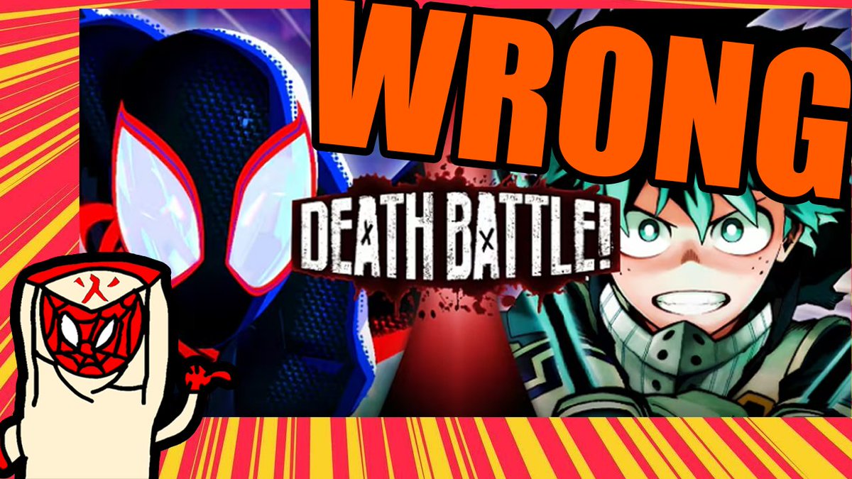 spidermanias's tweet image. NEW VIDEO!
Spider-Man vs Deku What Death Battle Got WRONG!
Link: youtube.com/watch?v=9ZcJHL…
Please like and retweet!