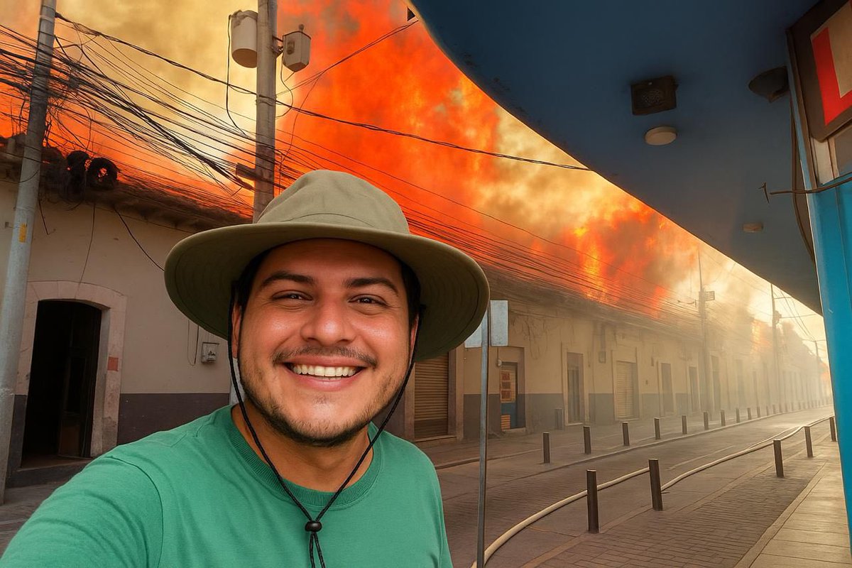 Ese Marlon y sus mañas de piromano.