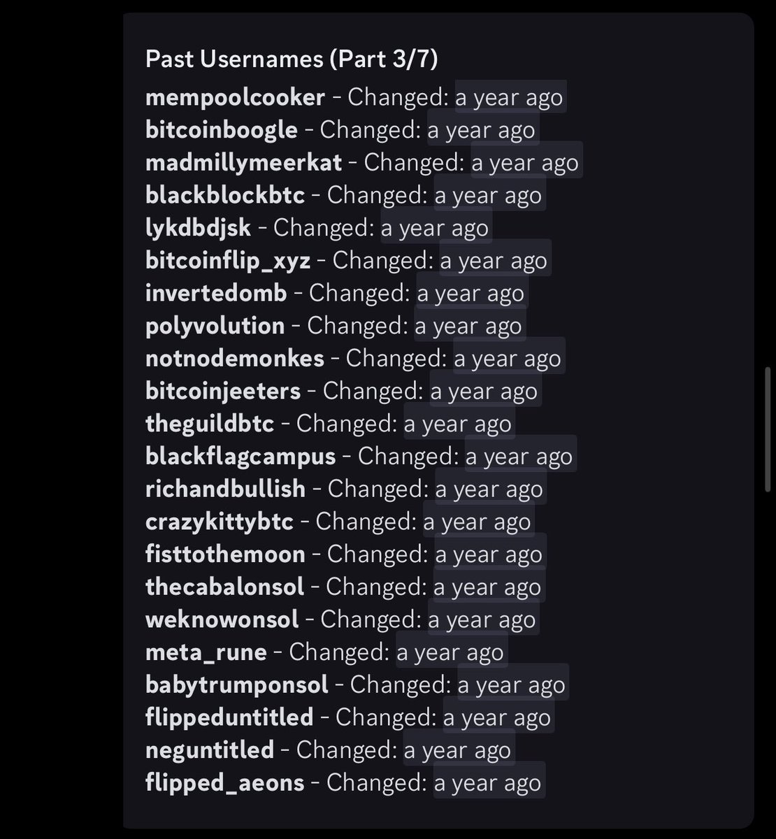 FKEDUPART's tweet image. Thanks to the tools in @taprootalpha I was able to find that @OneDollarsBtc has been recycling the same X account for 4 years on 100+ rugs!!
Whatever you do, don’t mint!! 🚩
They are trying to ride the wave of Cents to raise 1 bitcoin ($120k)
Too many pages to include here 💀