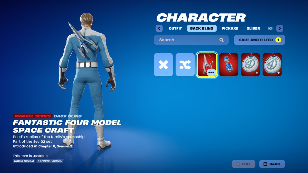 iFireMonkey's tweet image. Fantastic Four Model Space Craft Back Bling
Fantastic Free Weight Back Bling