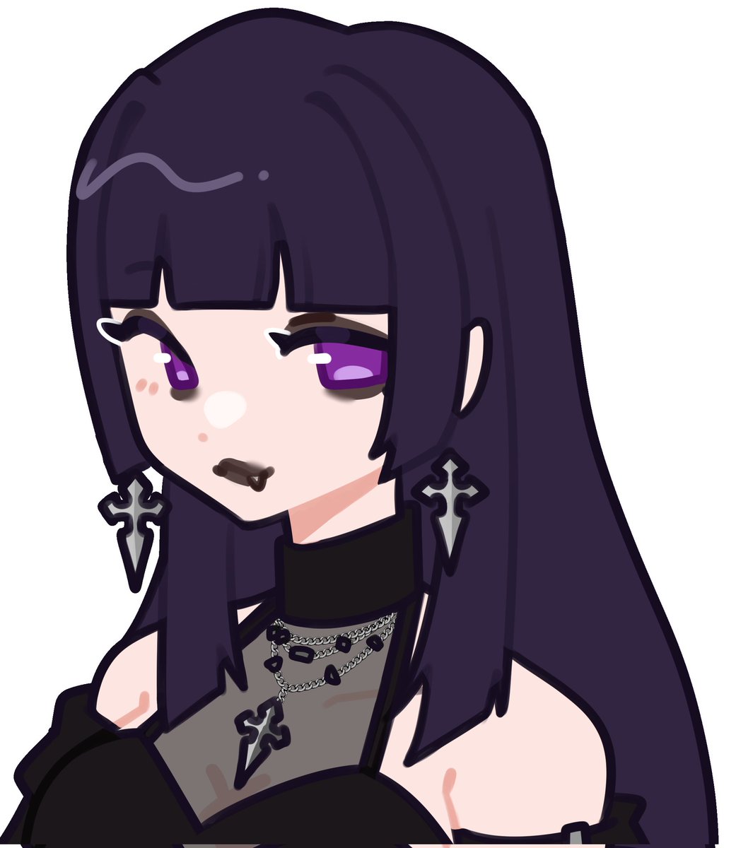 SeiaNocturne's tweet image. only a few more hours until my first ever collab 👀 super excited to show off chibi Seia tonight, here's a little preview~
art by: @cinnabannie