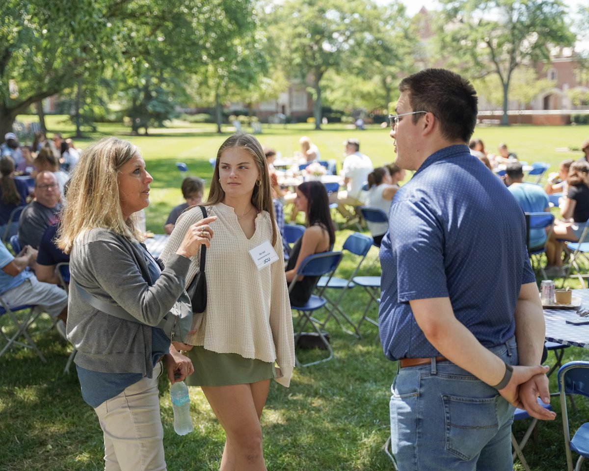 JohnCarrollU's tweet image. We had another incredible day on campus for our Cookout on the Quad! ☀️💙 Come explore John Carroll, connect with our community, and get a taste of life as a Blue Streak.
Our final event is August 9! Don’t miss it—register now.
🔗 jcu.edu/cookouts