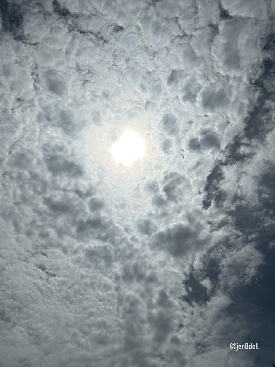 JenBDoll's tweet image. I can’t remember what fakery they made up for a sky that looks like this….
My sky overhead right now should not be normalized.
📍Volusia County, Florida
** volume down plane doing a run up across the runway