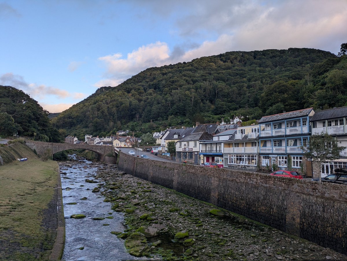 __LeftistVegan's tweet image. Lynton &amp;amp; Lynmouth North Devon 😊