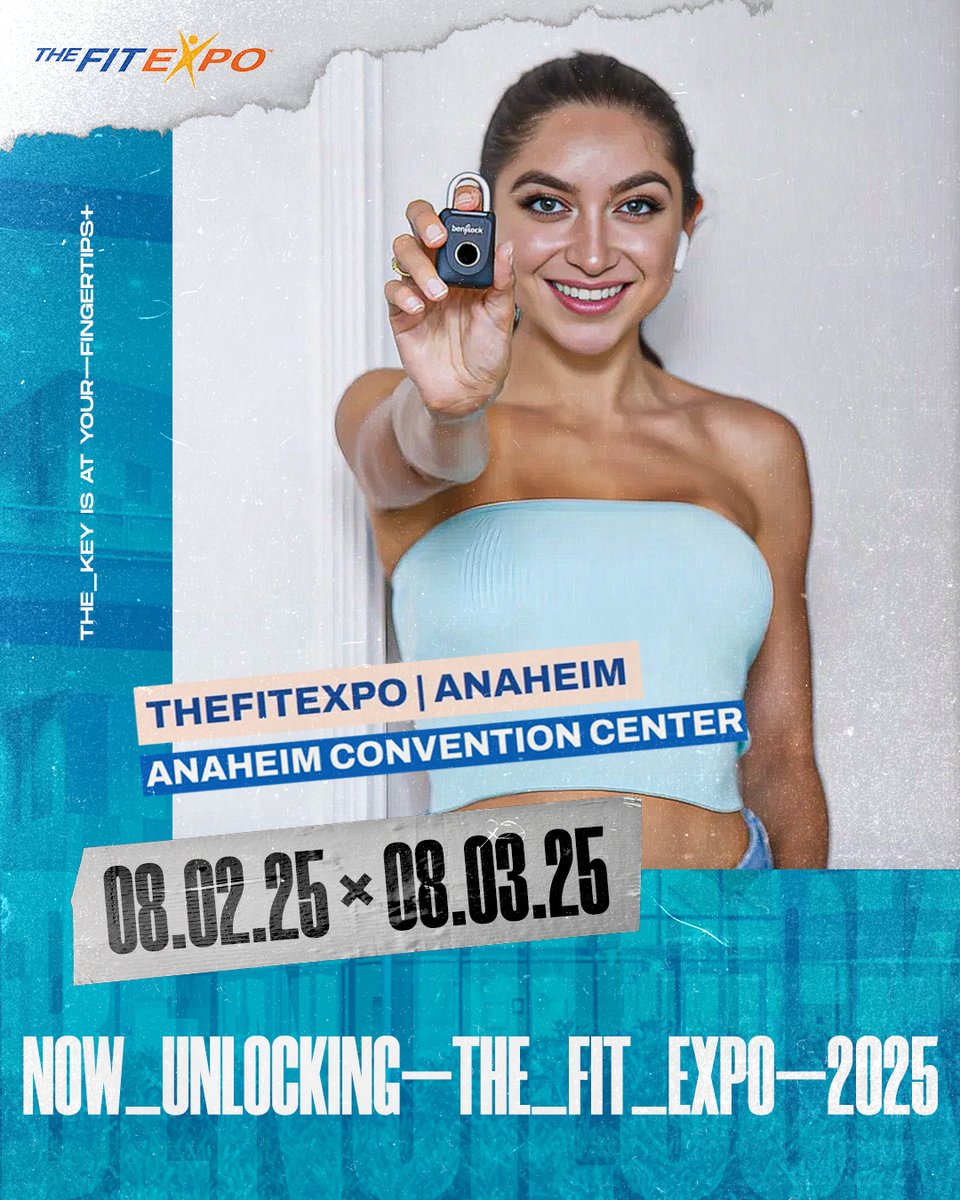 🎯 FINAL DAY at <a href="/TheFitExpo/">TheFitExpo</a> — <a href="/BenjiLock/">BenjiLock</a> is closing it out in #Anaheim w/ serious 🔓 vibes!

🔒 #BenjiLock x #TheFitExpo ❤️‍🔥

➡️ From #innovation to #community, this finale is one for the books! 💪🏻

🌐 The 🔑 is at Your Fingertips—That's it. ✔

🗣 #UnlockYourPotential 🔥