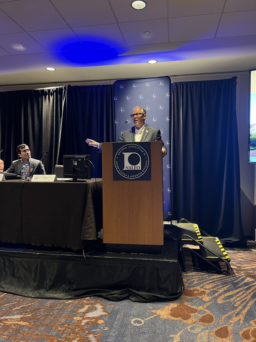 gilbert36ward's tweet image. At the 42nd Annual @NALEO Conference moderating Tech Track: AI Regulations & Technology Developments. Thousands of policy makers in Atlanta to learn from one another on multiple topics from Tech to Healthcare and beyond. #leadershipandinnovation