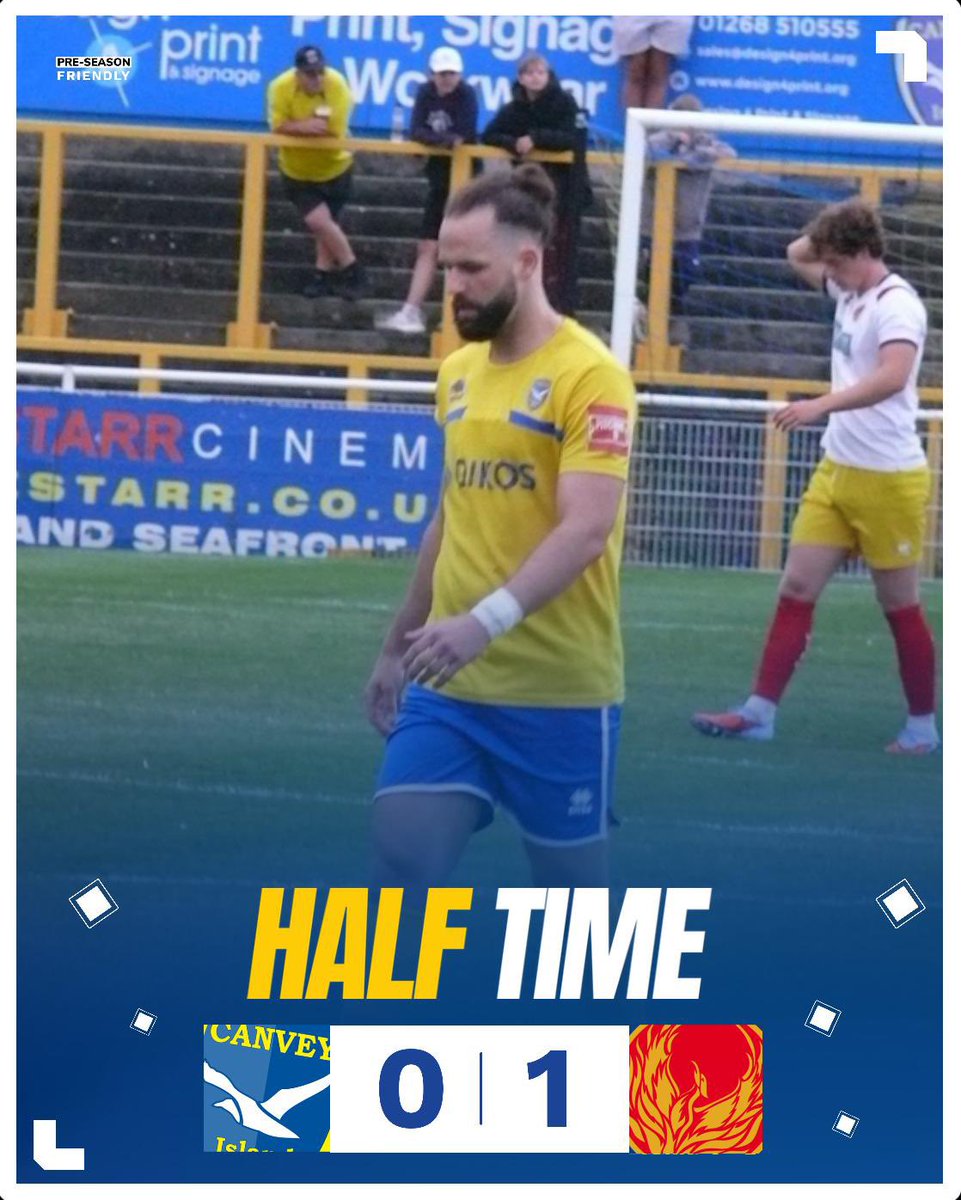CIFC's tweet image. Behind at the break