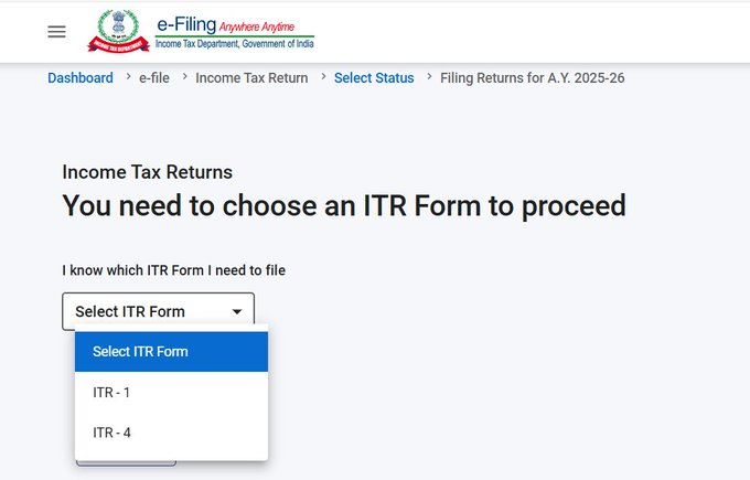 MoynuddinAnsari's tweet photo. There are no ITR 2 &amp; ITR 3 available.

This is the second time it gets hosted &amp; then withdrawn.🙄

#ITRfiling #incometax #falsealarm #stillwaiting https://t.co/QAq49GRp3b