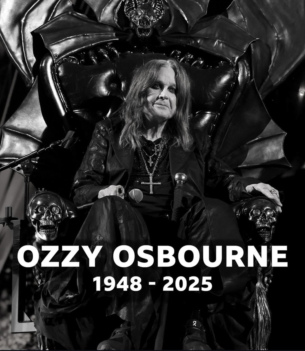 RobertPjevalica's tweet photo. Buon viaggio leggenda!!! #ozzyosbourne https://t.co/lAwX1Q5USL