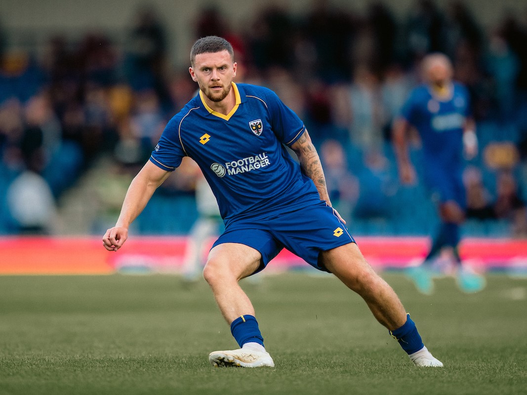 AFCWimbledon's tweet image. Omar and Josh with our best efforts on goal in the first period from distance.
#AFCW ๐ก๐ต