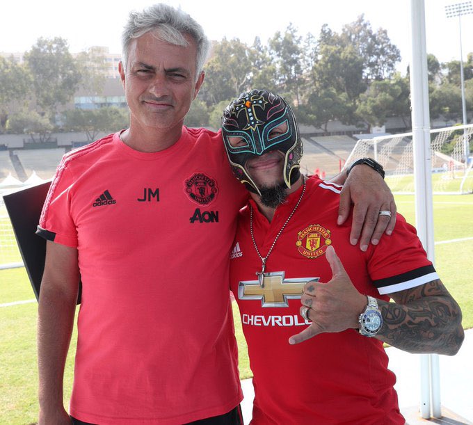 Rey Mysterio &amp; Jose Mourinho - 2018
