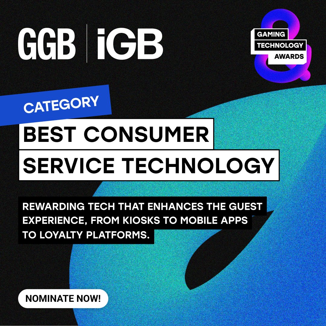 GlobalGamingBiz's tweet image. 🏆 Best Consumer Service Technology – Now Open for Nominations!
We’re celebrating the tech that’s transforming guest experience, from kiosks and mobile apps to loyalty and CRM platforms.
📲 If you're a provider of customer-facing tech, payment solutions, or casino/hospitality…