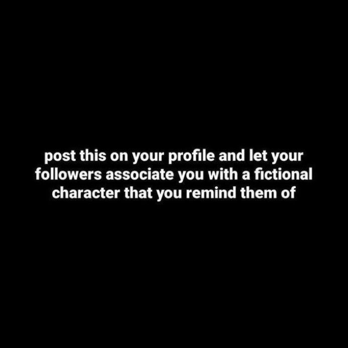 PLEASEEEEEE I’m so curious as to who people associate me with!!