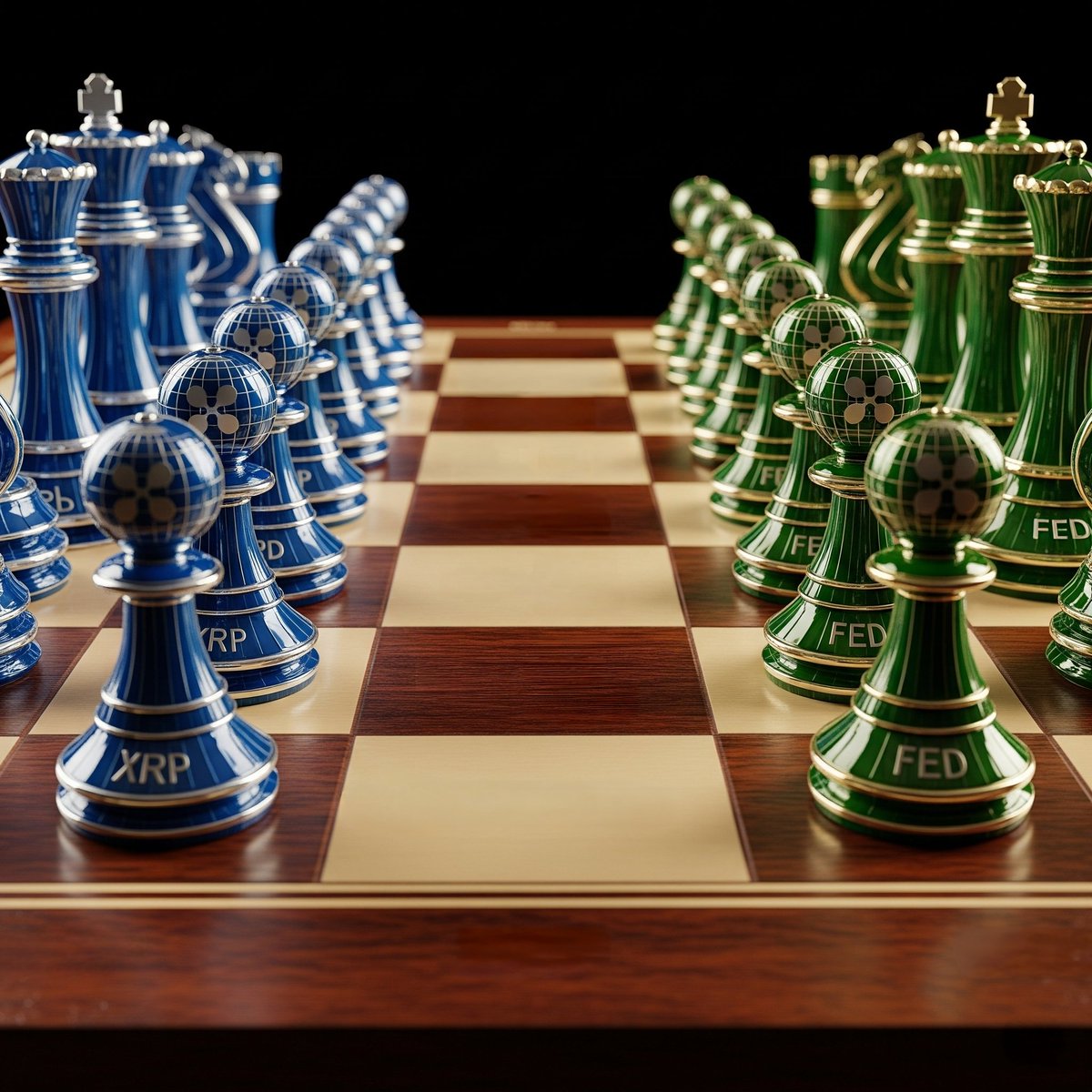 The game has begun and is already decided. Only a few see it.

#XRP
