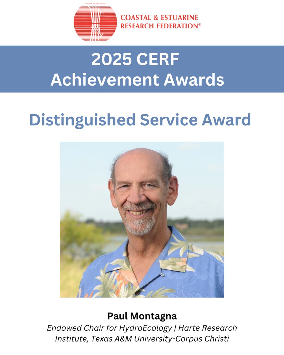 Join us in congratulating Paul Montagna for winning the 2025 Distinguished Service
Award!🏆 Visit ow.ly/bZrT50WqOhq to learn more about the 2025 Achievement Award recipients.