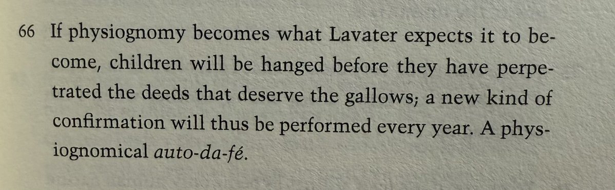 KlausRB's tweet image. Lichtenberg, on novel use of physiognomy checks.