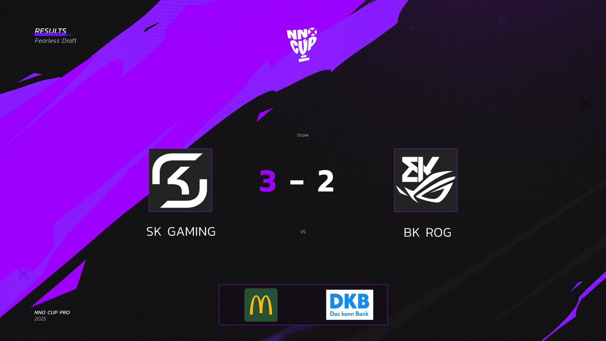 WOW! Was war das für eine Series?!

SK GAMING geht den vollen Contentrun und sichert sich in einem spannenden Herzschlagfinale gegen BK ROG das Ticket für das große Finale am Samstag! 

GGWP! 🇫🇷🤝🇩🇪