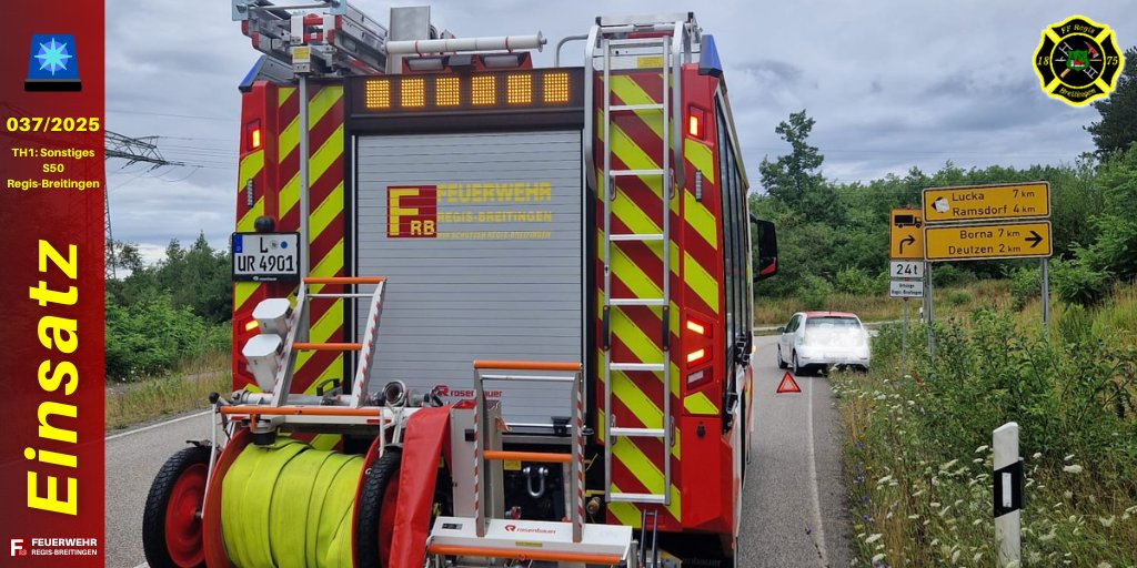 +++ Verkehrsunfall - 22.07.2025 - 07:39 Uhr +++    

Weitere Informationen zu diesem Einsatz und alle weiteren Einsatzberichte finden Sie auf unserer Website unter: ff-regis-breitingen.de 

#imEINSATZfürREGISBREITINGEN #WIRfürREGISBREITINGEN #RegisBreitingen112
*mt