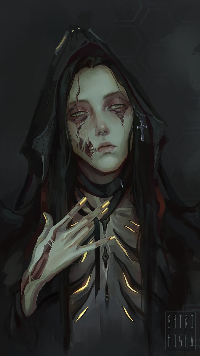 shiro_kosh_a's tweet image. Nekros & Voruna🖤
patreon.com/kosh_a |・ω・)ノ
#warframe #digitalart