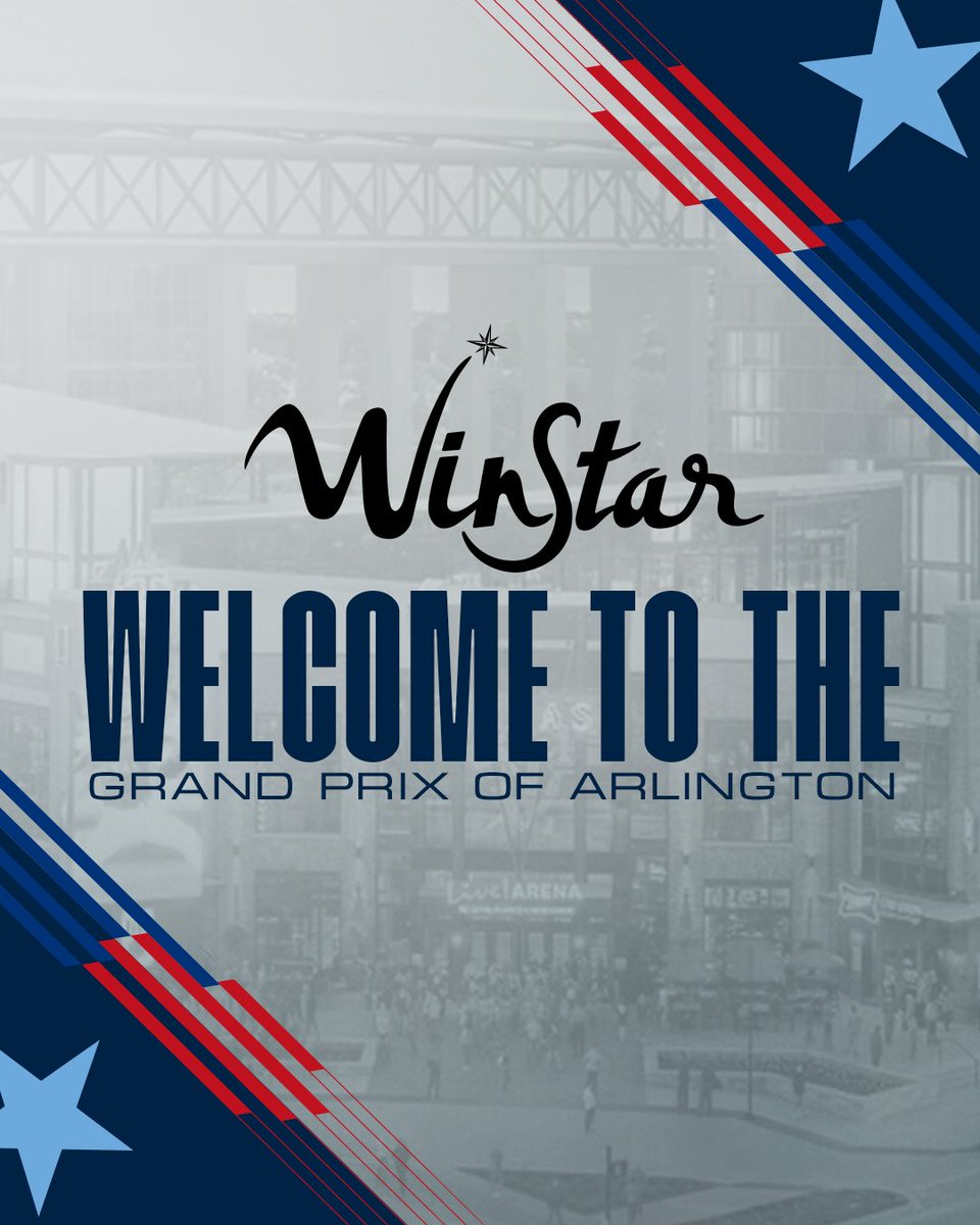 Arlington_GP's tweet image. Big news for race fans and thrill seekers!

We’re proud to welcome @WinStarWorld   as an Official Partner of the inaugural @IndyCar Grand Prix of Arlington, March 13–15, 2026.

gparlington.com/news-multimedi…
