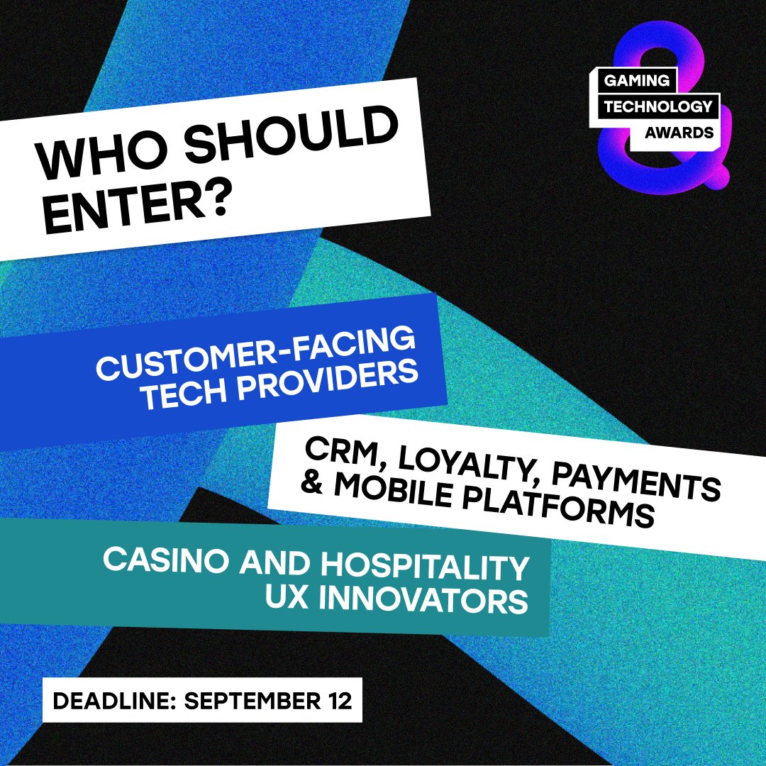 GlobalGamingBiz's tweet image. 🏆 Best Consumer Service Technology – Now Open for Nominations!
We’re celebrating the tech that’s transforming guest experience, from kiosks and mobile apps to loyalty and CRM platforms.
📲 If you're a provider of customer-facing tech, payment solutions, or casino/hospitality…