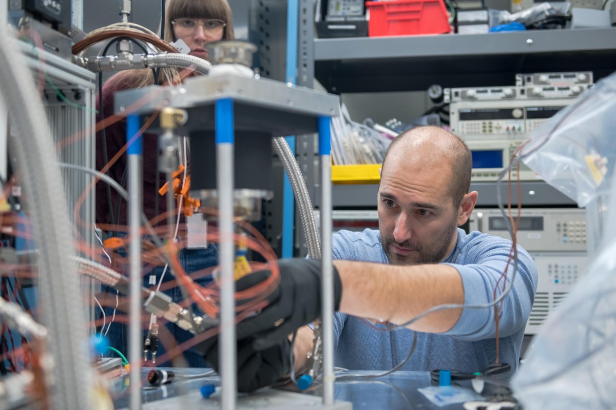 NASAglenn's tweet image. To explore deep space, millions of miles from Earth, ample power is a must. NASA’s radioisotope power systems help us get there.
NASA Glenn and the University of Leicester are leading the charge on testing a new type of RPS heat source fuel for future long-duration journeys to…