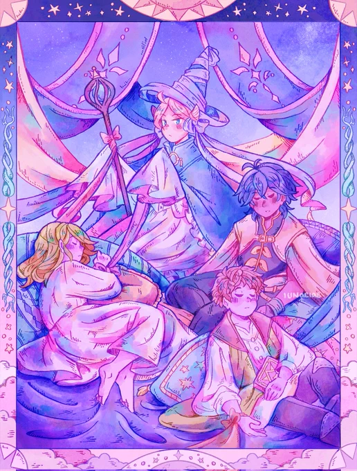 Happy 9 year anniversary! I am so glad I found this series when I did!! #witchhatatelier #Δ帽子