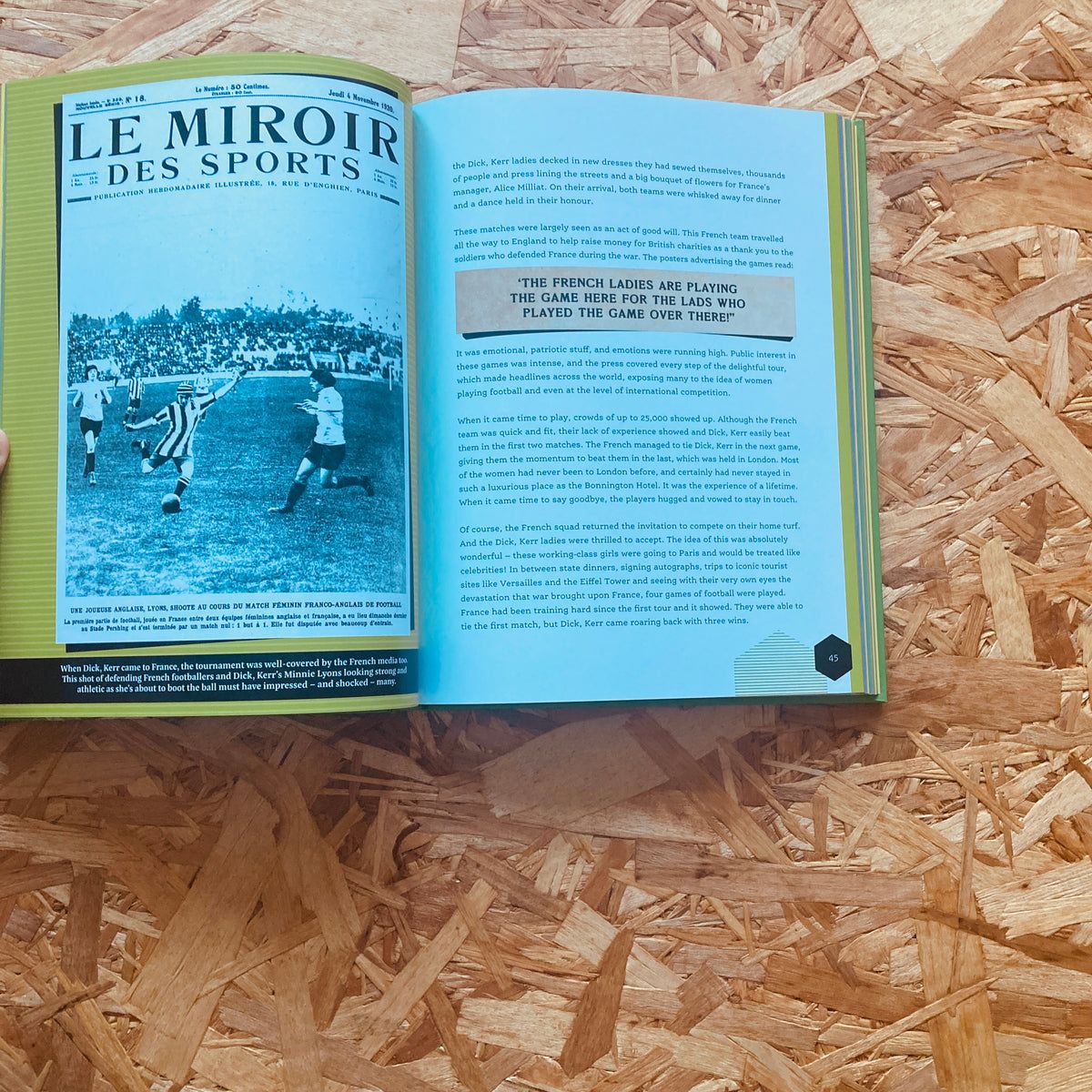 StanchionBooks's tweet image. πππππππ | GIRLS WITH GOALS by Clelia Castro-Malaspina
The twisty, turny but triumphant rise of women''s football is one of the most fascinating stories in sports β and women''s β history.
@QuartoBooksUS @QuartoKids
π stanchionbooks.com/products/girlsβ¦