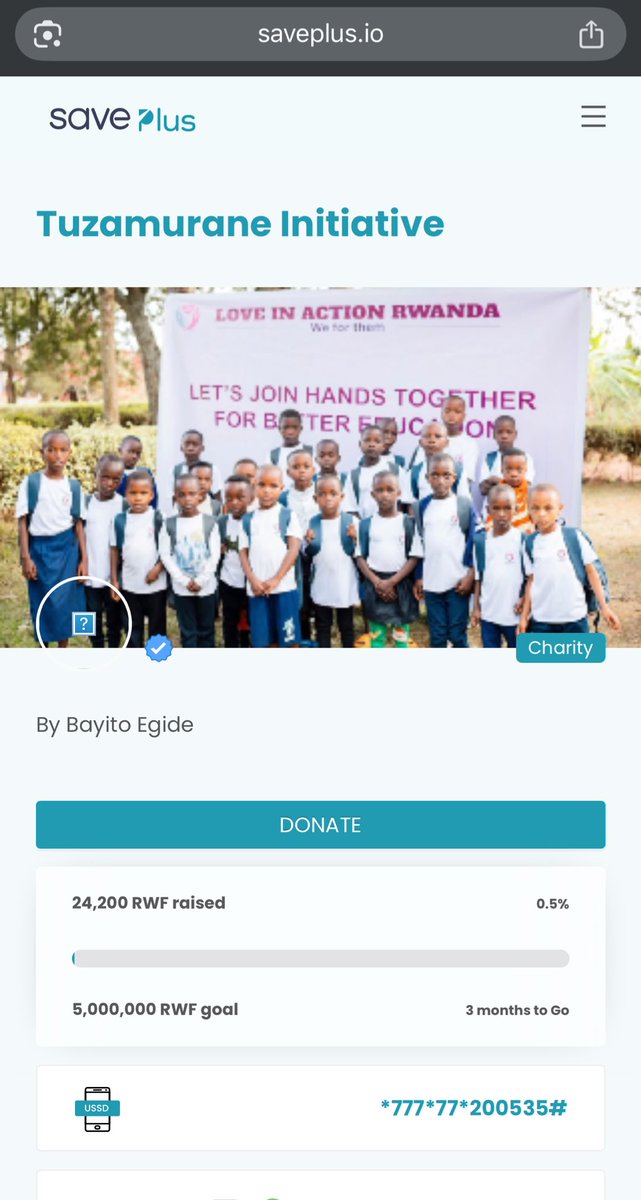 harerimana_tito's tweet photo. Ndi kwishimira uburyo URUBYIRUKO ruri gukora initiative nziza zigamije gutanga umusanzu mu kubaka umunyarwanda ubayeho neza. 

Dore indi initiative 👇🏽

Tuzamurane Initiative ni umushinga wateguwe n’urubyiruko rubarizwa muri @lia_rwanda ugamije gufasha abakobwa babyariye mu rugo binyuze mu bworozi. 

Ku nshuro ya mbere hagiye gufashwa aba Mama 25 babarizwa mu murenge wa Gikomero ho mukarere Ka @GasaboDistrict, bakazorozwa ingurube 25 binyuze muri cooperative bibumbiyemo yitwa Tuzamurane cooperative,

Byinshi kumushinga ndetse nuko inkunga izakoresha biri kuri link iri munsi isobanura cause neza.

https://t.co/TXhG9FfzsU

Inkunga yawe n’ingenzi.

#TuzamuraneInitiative