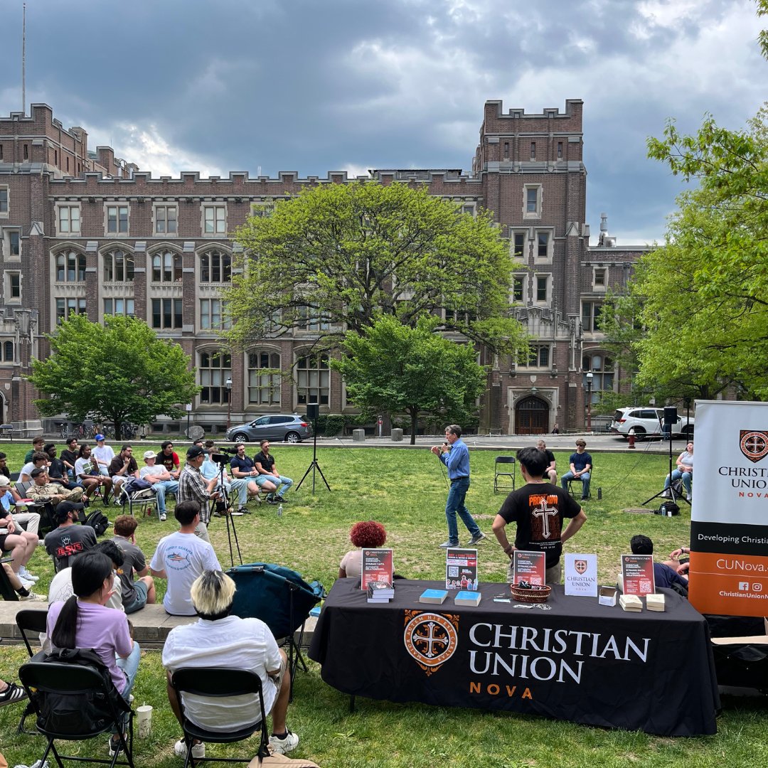 CUNova_'s tweet image. Flashback to CU Nova with Cliffe and Stuart Knechtle — a powerful evening of gospel truth and deep questions. Thankful for their challenge to follow Jesus boldly at Princeton!
#CUNova #ChristianUnion #CliffeKnechtle #SeekLoveLead