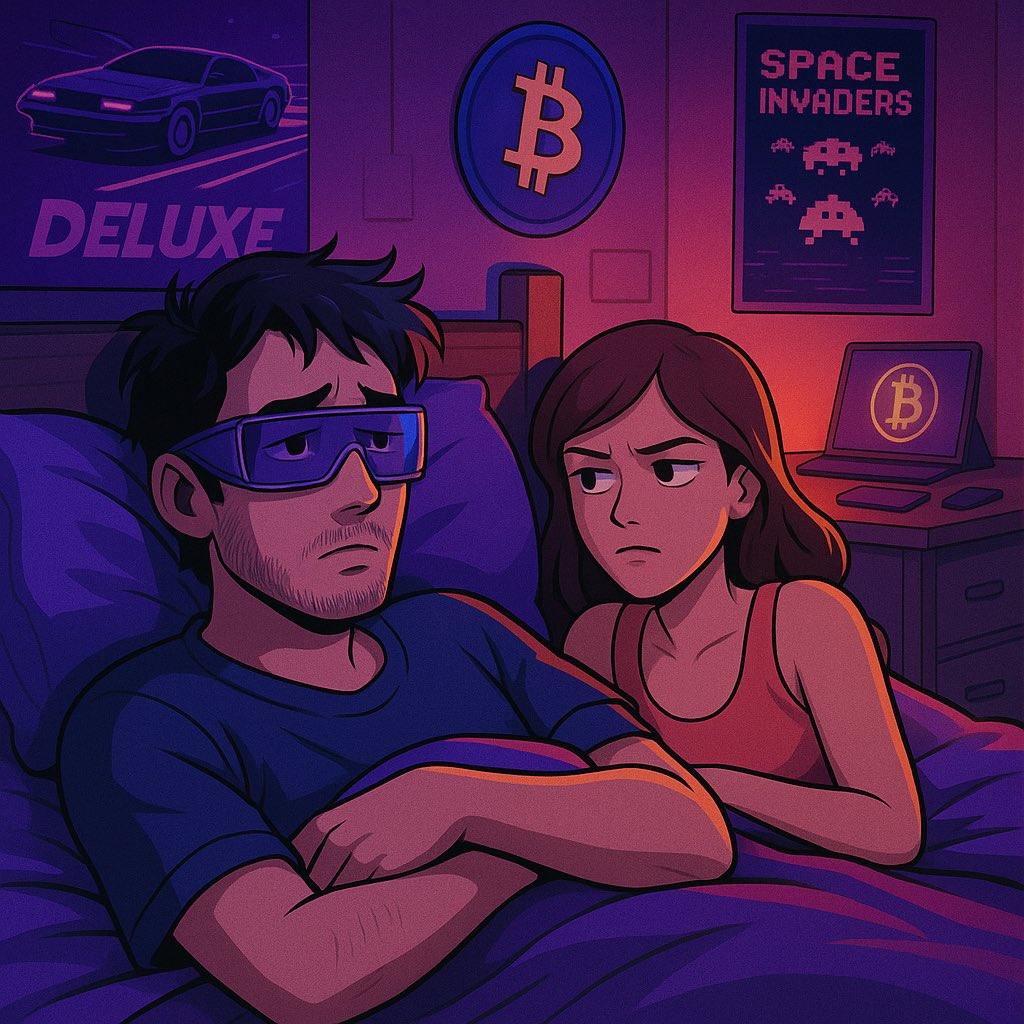 ThatLife101's tweet image. She thinks I’m thinking about another girl.
I’m just wondering how to stack more sats 💭
#bitcoin #btc