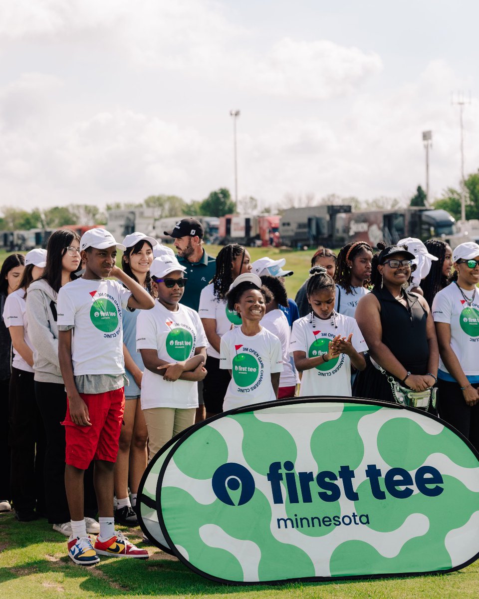 unrlco's tweet image. We're proud to support First Tee and 3M Community Impact to support over the kids at this year’s Golf 4 All Day. Giving back to the game means investing in the kids who will carry it forward.
A huge thanks to the 3M Open staff for making this possible.