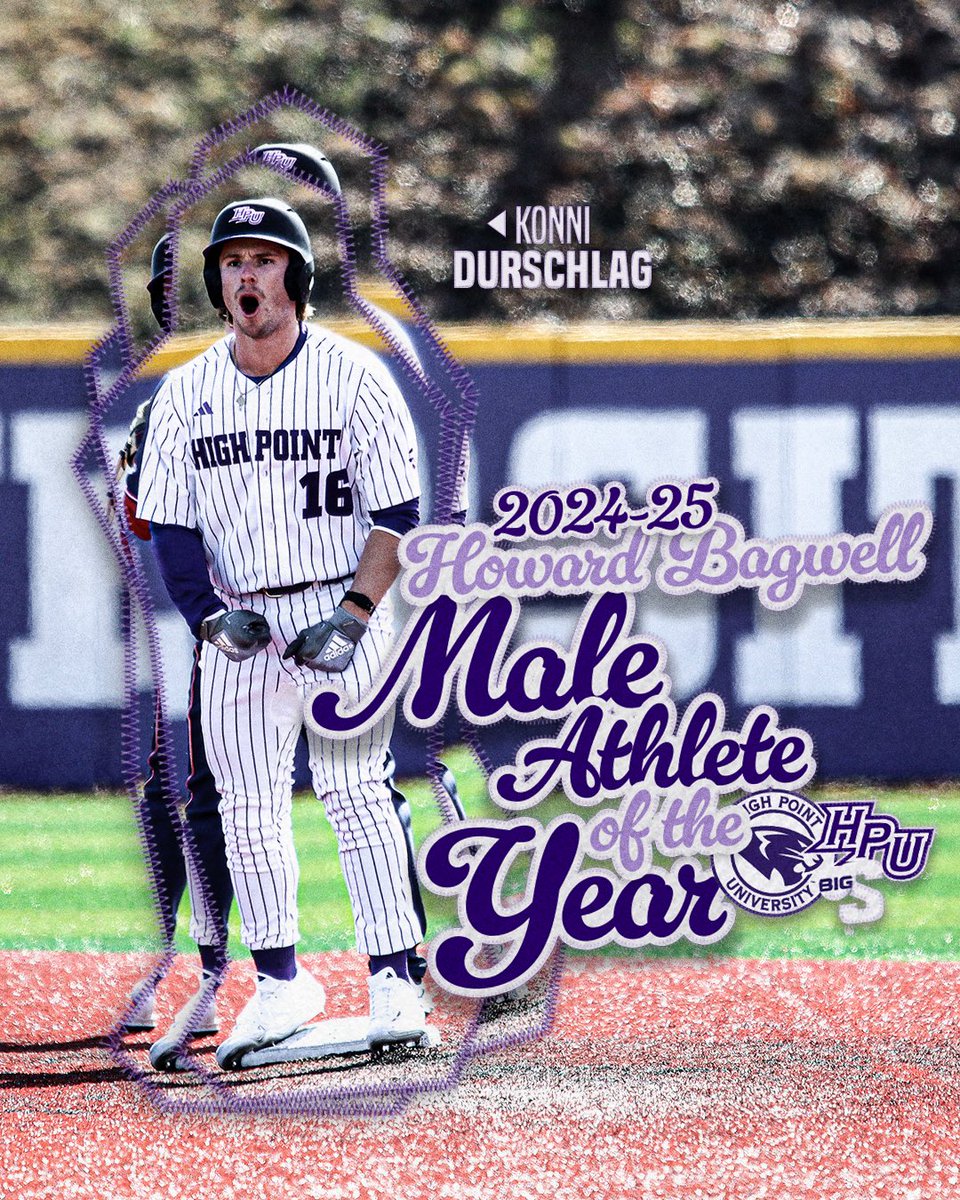HPUBaseball's tweet image. 𝟮𝟬𝟮𝟰-𝟮𝟱 𝗛𝗼𝘄𝗮𝗿𝗱 𝗕𝗮𝗴𝘄𝗲𝗹𝗹 𝗠𝗮𝗹𝗲 𝗔𝘁𝗵𝗹𝗲𝘁𝗲 𝗼𝗳 𝘁𝗵𝗲 𝗬𝗲𝗮𝗿
Durschlag becomes the first HPU male student-athlete to be voted this award!
#GoHPU