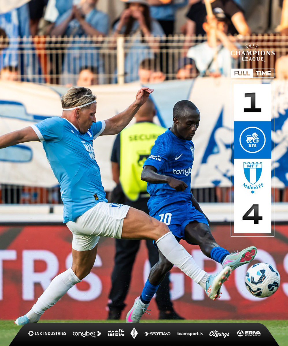 Pretinieki šovakar bija pārāki, taču galvas augšā. Atbildes spēle pēc nedēļas. Paldies par fantastisko atbalstu! 💙

Jau sestdien mājās uzņemsim viesus no Tukuma. Tiekamies futbola svētkos! Biļetes 👉 fkrfs.lv/biletes