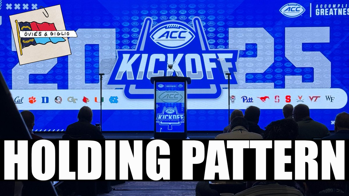 joeovies's tweet image. ACC kicks off while the College Football Playoff format is stuck in limbo | Is ACC officiating actually...good!? | SZD's Steven Godfrey on Belichick's chance for failure, learning about "Law of the Wolf", and more. linktr.ee/ogtrianglemedia
