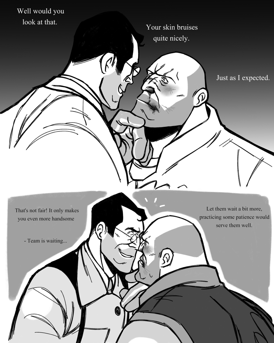 dailyheavymedic's tweet image. 124 #TF2
Medic attempts to flirt (and it works)