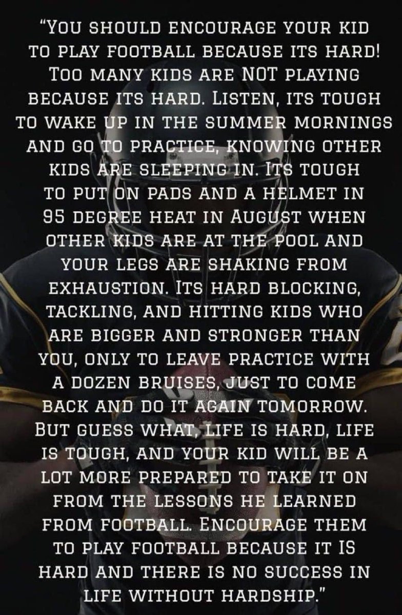 With the 2025-2026 school year around the corner and so many life lessons to shape young men over the next 4 years before they leave home. 
Doing more is always better for a young man than doing less.  
#proudDAD