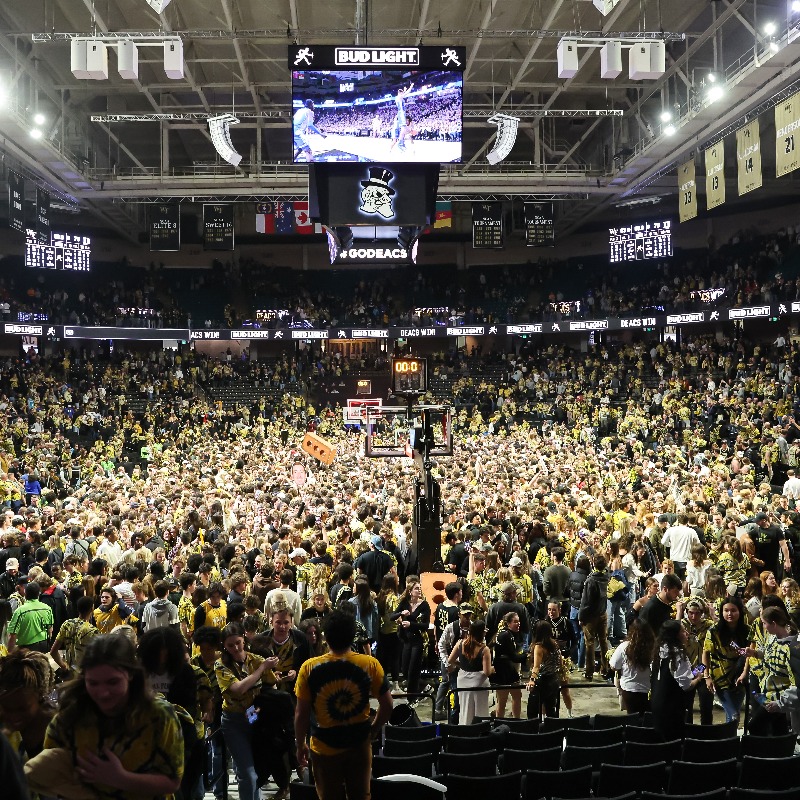 FOS's tweet image. The ACC will start fining schools for storming the field and court before the opposing team exits the playing area.
1st offense: $50,000
2nd offense: $100,000
Each additional offense: $200,000
