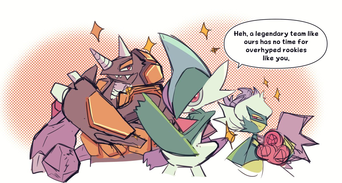 scribzag24's tweet image. i really like team raider in pmd 7 symphonies