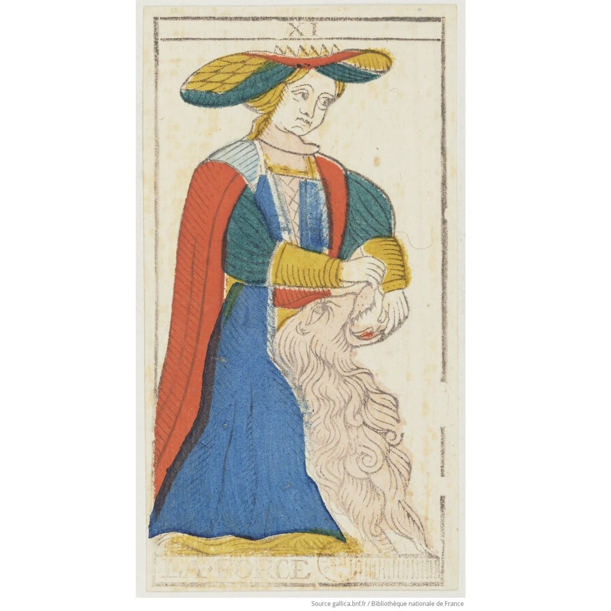 ChronoMire59's tweet image. Tarot de Nicolas Conver - 1760
XI - La Force
🌞♌️
Source : gallica.bnf.fr/ark:/12148/btv…