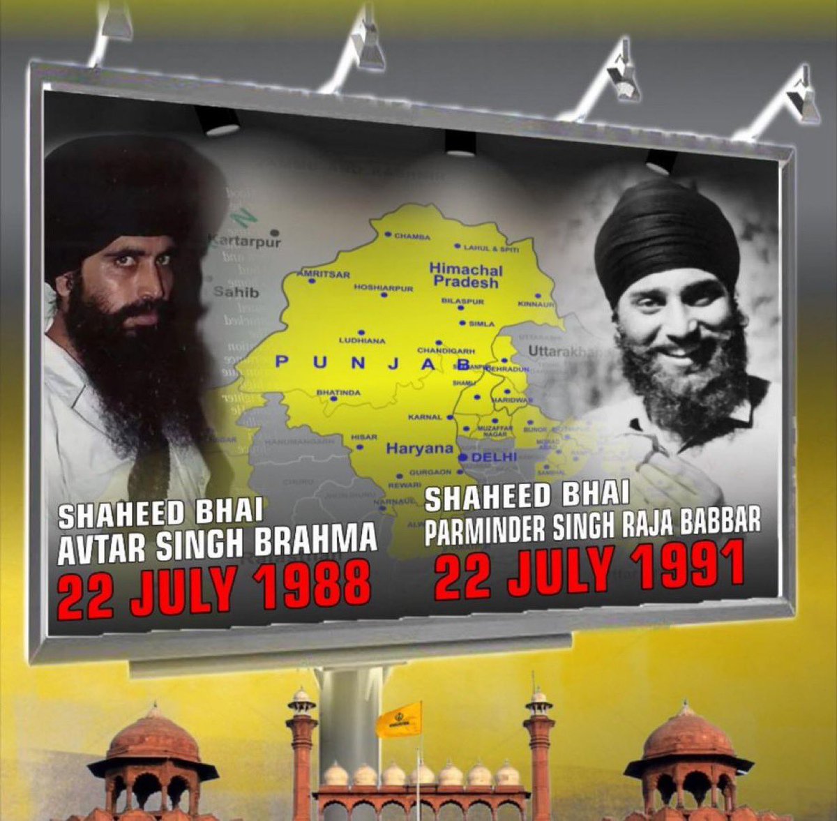 Narinde88279916's tweet image. Shaheed Bhai Avtar Singh Brahma
22 July 1988
🔥
Shaheed Bhai Parminder Singh Raja
22 July 1991
During the 1984-1996 🇮🇳 Terrorist Indian Murdered more than 250,000 Sikh in the Fake Police Encounter in Punjab
Genocide by #India 🇮🇳
#planecrash #LVMenFW25 @UN
#OlympiacosBC #SUNOO