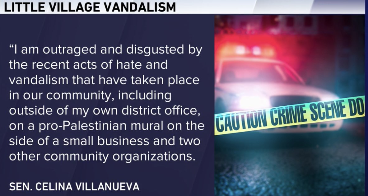 Libs_OfChicago's tweet image. Little Village is a place that frequently deals with vandalism, drugs & violence but @SenatorCelina is real quiet about those things but for this she’s got a lot to say.
It’s odd, these ppl completely ignore the destruction on an everyday basis but freak out over an incident…