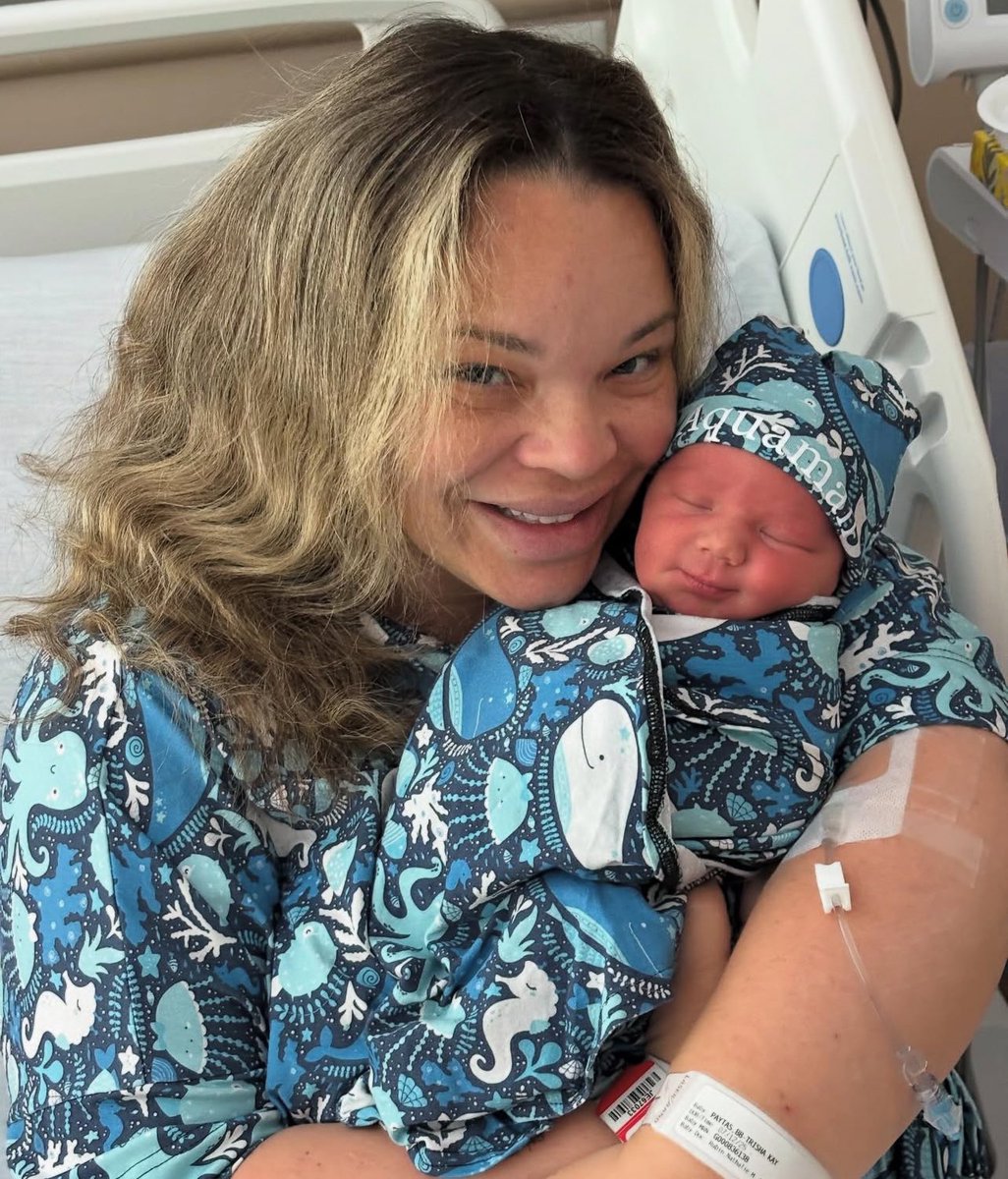 thepophive's tweet image. Trisha Paytas just revealed that her baby’s name is Aquaman Moses Paytas-Hacman. 👶