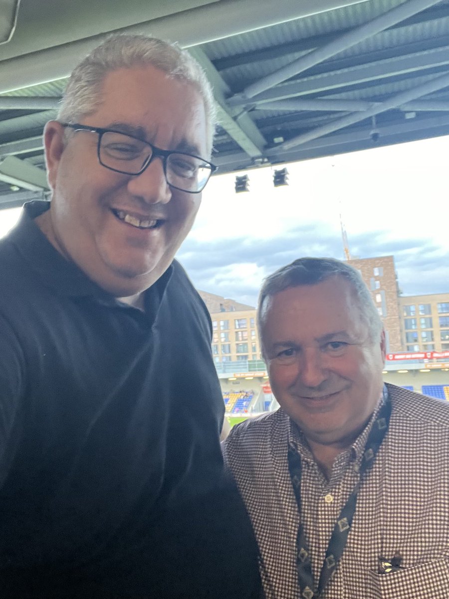 BroadcastMoose's tweet image. Great catching with with @ivor27 at HT tonight, hope you have a great season my friend