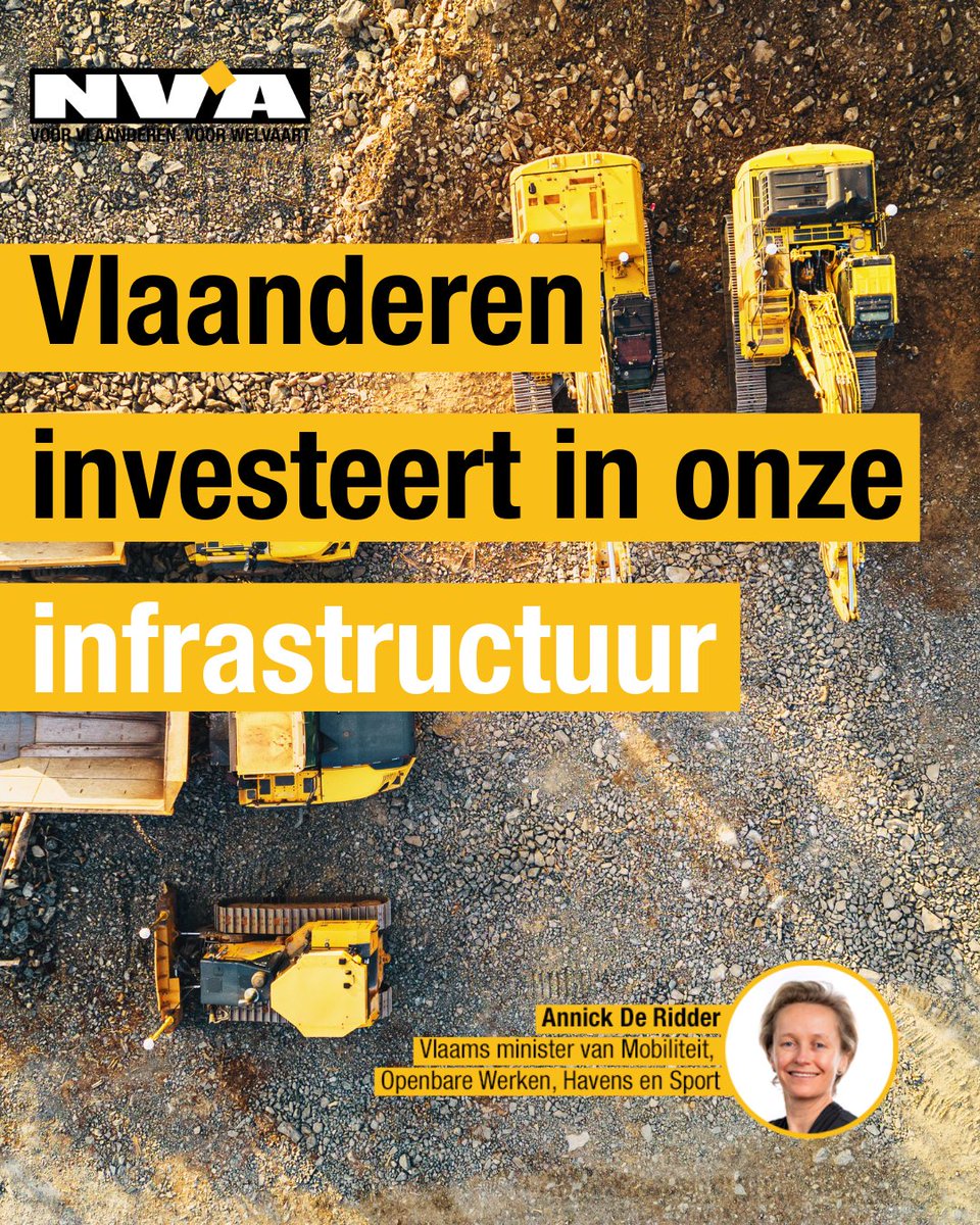 💶Deze Vlaamse Regering is een echte investeringsregering. We voorzien 1,8 miljard euro extra voor mobiliteit en openbare werken. Tegen 2029 investeren we jaarlijks 2,2 miljard euro in een robuuste infrastructuur en vlotte mobiliteit.

🏗️Met het GIP 2.0 leggen we niet alleen de