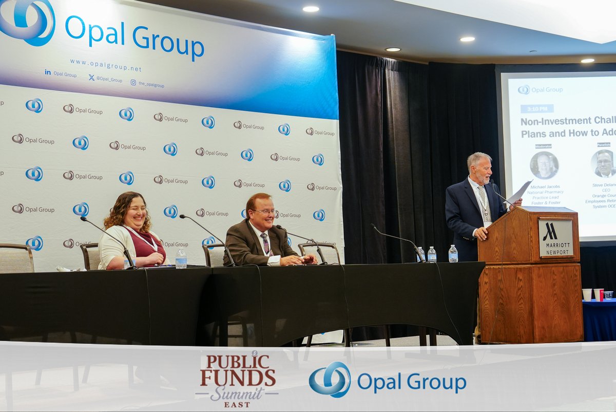 Opal_Group's tweet image. 🌟Michael Jacobs, Steve Delaney, and Michelle Boyles went over the key questions facing pension plans and how to address them.

#OpalGroup #OpalGroupPFSE #PensionPlans #Finance