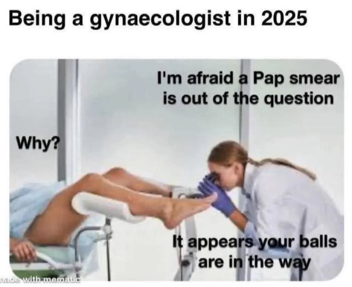 RyanPatrick1991's tweet image. All the male gynecologists thinking they’re gonna spend their lives looking at vaginas.
