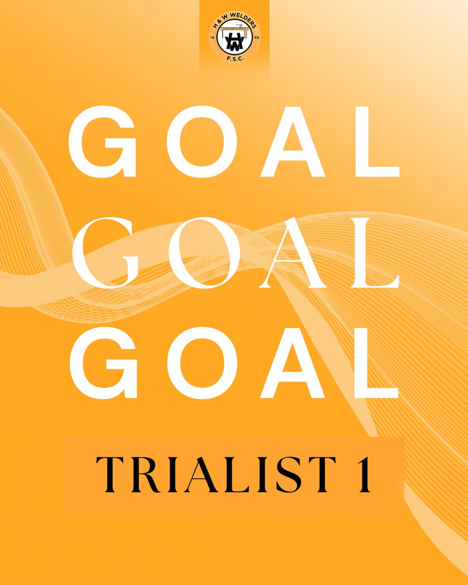55’ l l 𝗚𝗢𝗢𝗔𝗔𝗟𝗟! ⚽️

Trialist 1 converts with a tidy finish from a Withers cross into the area.

🟠 l 2-1 l ⚫️ #WELDIS #COYW