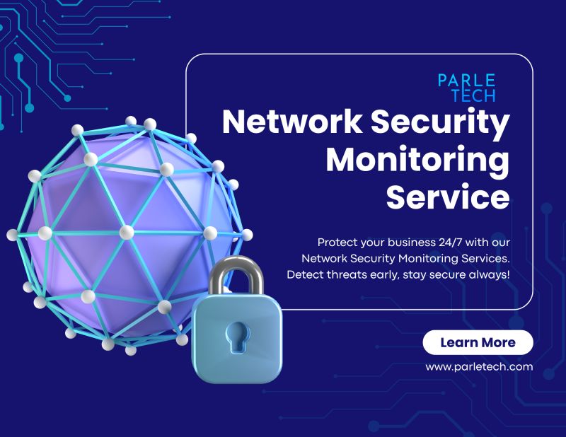 Parle123321's tweet photo. Your network deserves round-the-clock protection!
With Parle Tech’s Network Security Monitoring Service, you can detect threats before they cause harm.
24/7 monitoring
Early threat detection
Enhanced security posture
Let us keep your business safe, so you can focus on growth. https://t.co/rlJ1kF076M
