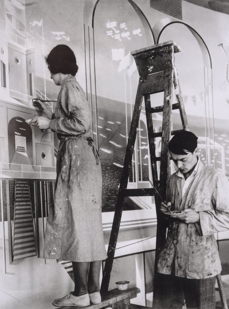 Ravilious1942's tweet image. It’s Eric Ravilious’ birthday today - he was born in Acton #OTD in 1903, although he spent his young life in Eastbourne after his family moved to #Sussex. It’s wonderful there are so many of us who continue to appreciate his work. Long may it continue!